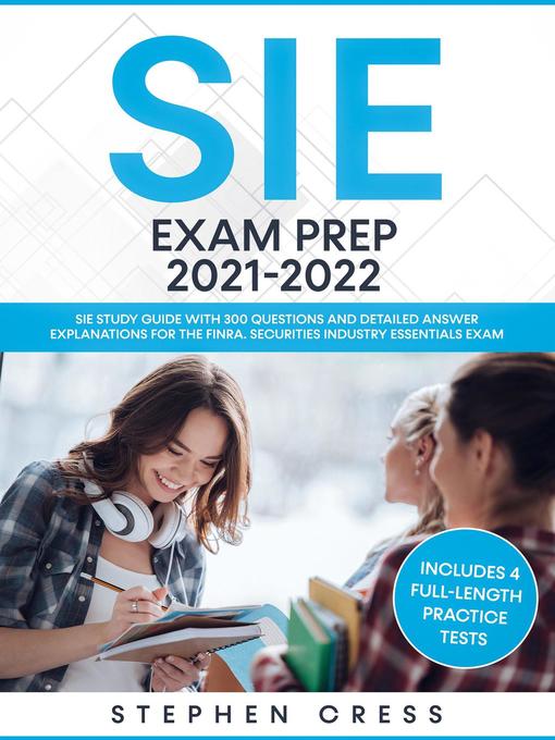 Title details for SIE Exam Prep 2021-2022 by Stephen Cress - Wait list